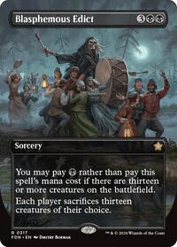 Blasphemous Edict (Borderless), Foundations