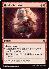 Goblin Surprise, Foundations