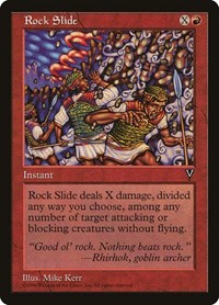 Rock Slide, Visions