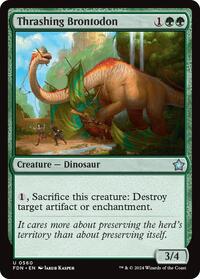 Thrashing Brontodon, Foundations