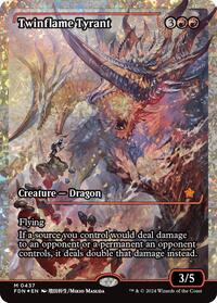 Twinflame Tyrant (Showcase) (Fracture Foil), Foundations
