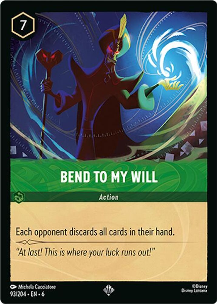 Bend to My Will