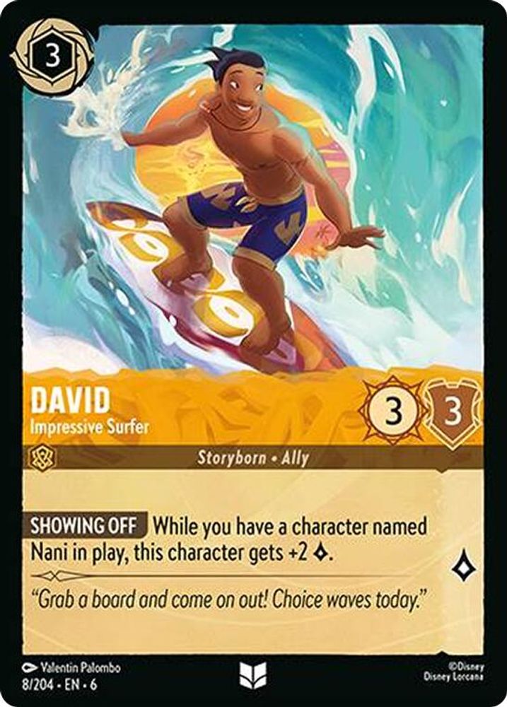 David - Impressive Surfer