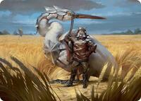 Skyknight Squire Art Card (4/54), Art Series: Foundations