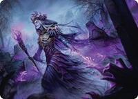 Zul Ashur, Lich Lord Art Card (10/54), Art Series: Foundations