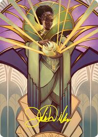 Bloom Tender Art Card (54/54) (Gold-Stamped Signature), Art Series: Foundations