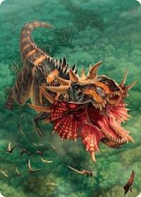Gigantosaurus Art Card (53/54), Art Series: Foundations