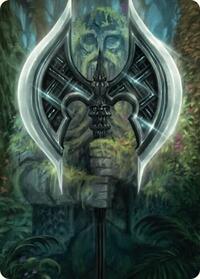 Leyline Axe Art Card (49/54), Art Series: Foundations