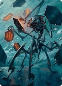 Scrawling Crawler Art Card (50/54), Art Series: Foundations
