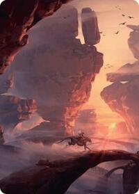 Mountain Art Card (24/54), Art Series: Foundations