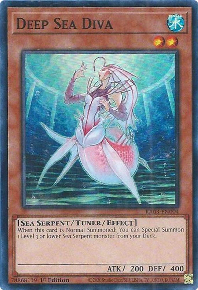 Deep Sea Diva, 1st-edition, front