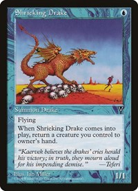 Shrieking Drake, Visions