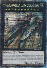 Superdreadnought Rail Cannon Juggernaut Liebe (Quarter Century Secret Rare)