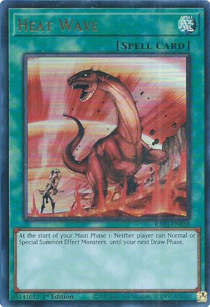 Heat Wave (UR), 1st-edition, front