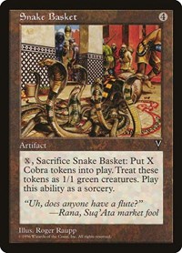 Snake Basket, Visions