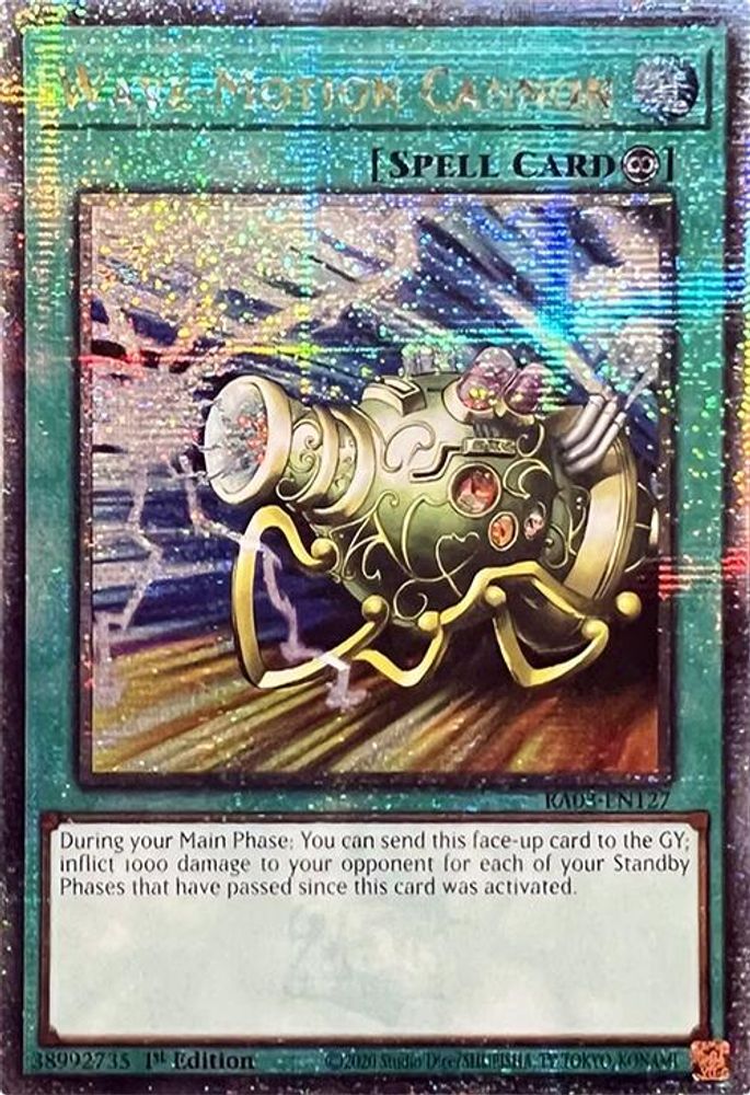 Wave-Motion Cannon (Quarter Century Secret Rare), 1st-edition, front