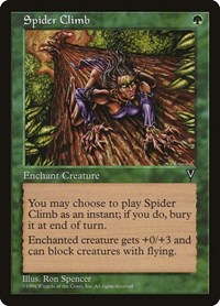 Spider Climb, Visions