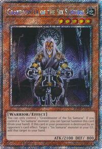 Grandmaster of the Six Samurai (Platinum Secret Rare)
