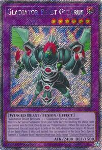 Gladiator Beast Gyzarus (Platinum Secret Rare)