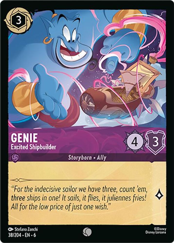 Genie - Excited Shipbuilder