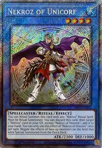 Nekroz of Unicore (Platinum Secret Rare)