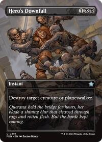 Hero's Downfall (Borderless), Foundations