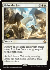 Raise the Past, Prerelease Cards