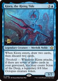 Kiora, the Rising Tide, Prerelease Cards