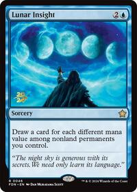 Lunar Insight, Prerelease Cards