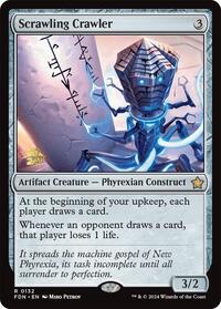 Scrawling Crawler, Prerelease Cards
