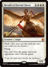 Herald of Eternal Dawn, Prerelease Cards