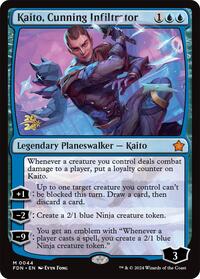 Kaito, Cunning Infiltrator, Prerelease Cards