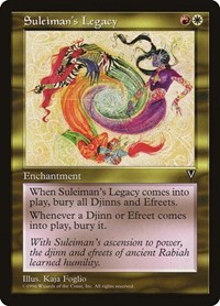 Suleiman's Legacy, Visions