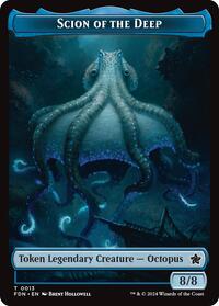 Scion of the Deep // Koma's Coil Doubled-Sided Token, Foundations