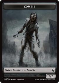 Zombie // Insect Doubled-Sided Token, Foundations
