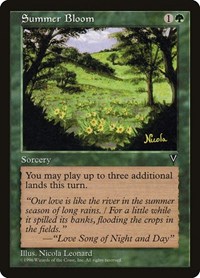 Summer Bloom, Visions