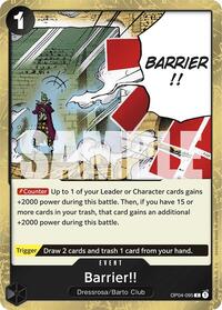 Barrier!! (Jolly Roger Foil)