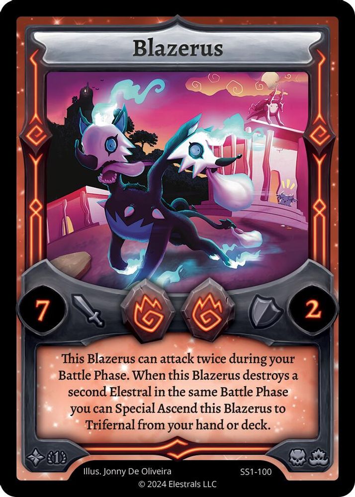 Blazerus, Standard, front