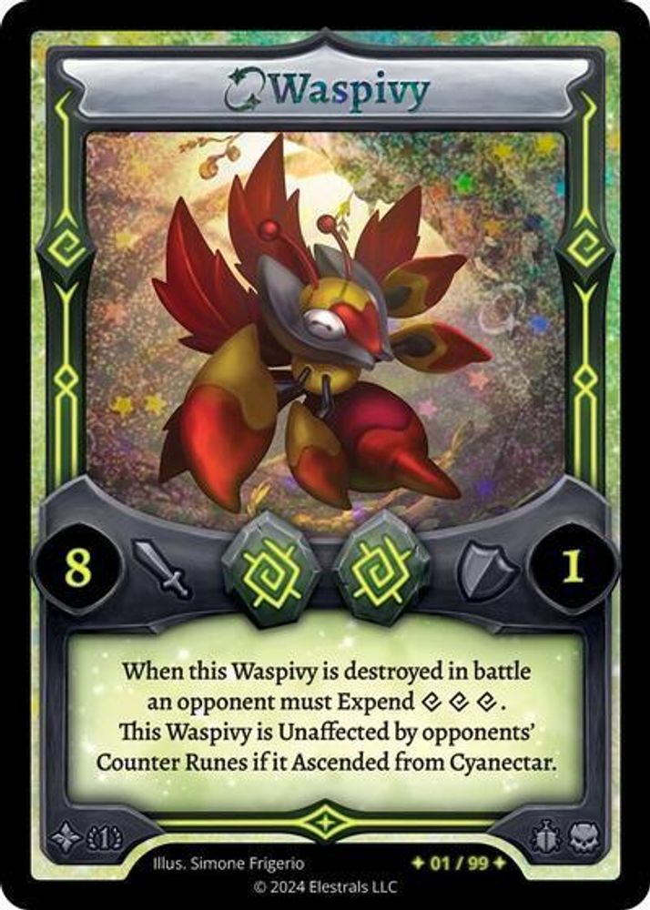 Waspivy (Serialized), Holo, front
