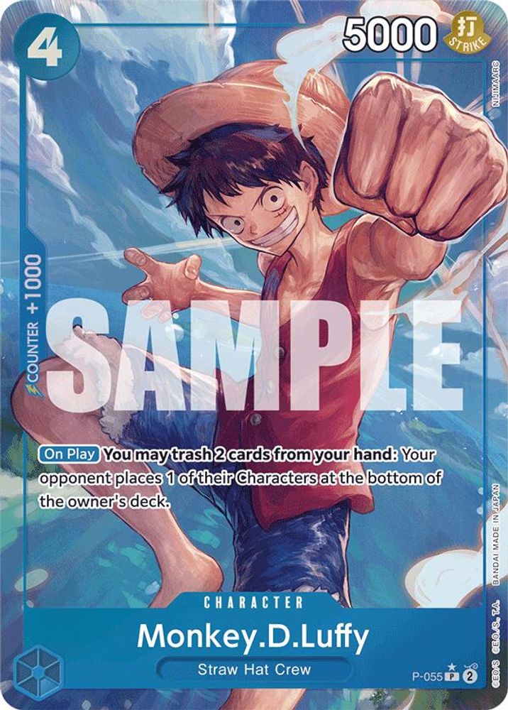 Monkey.D.Luffy (P-055) (Full Art)