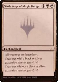 Sixth Stage of Magic Design, Un-Known Event Playtest Cards