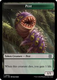 Pest // Plot Double-Sided Token, Outlaws of Thunder Junction: Breaking News