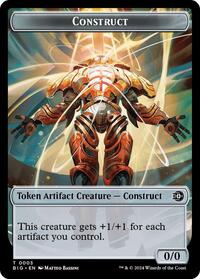 Construct Token // Plot Token Double-Sided Token, Outlaws of Thunder Junction: The Big Score