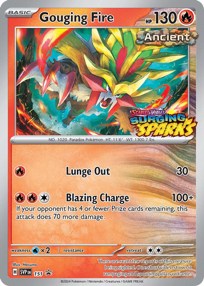 Gouging Fire