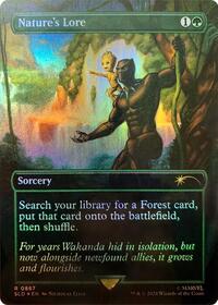Nature's Lore (867) (Rainbow Foil), Secret Lair Drop Series