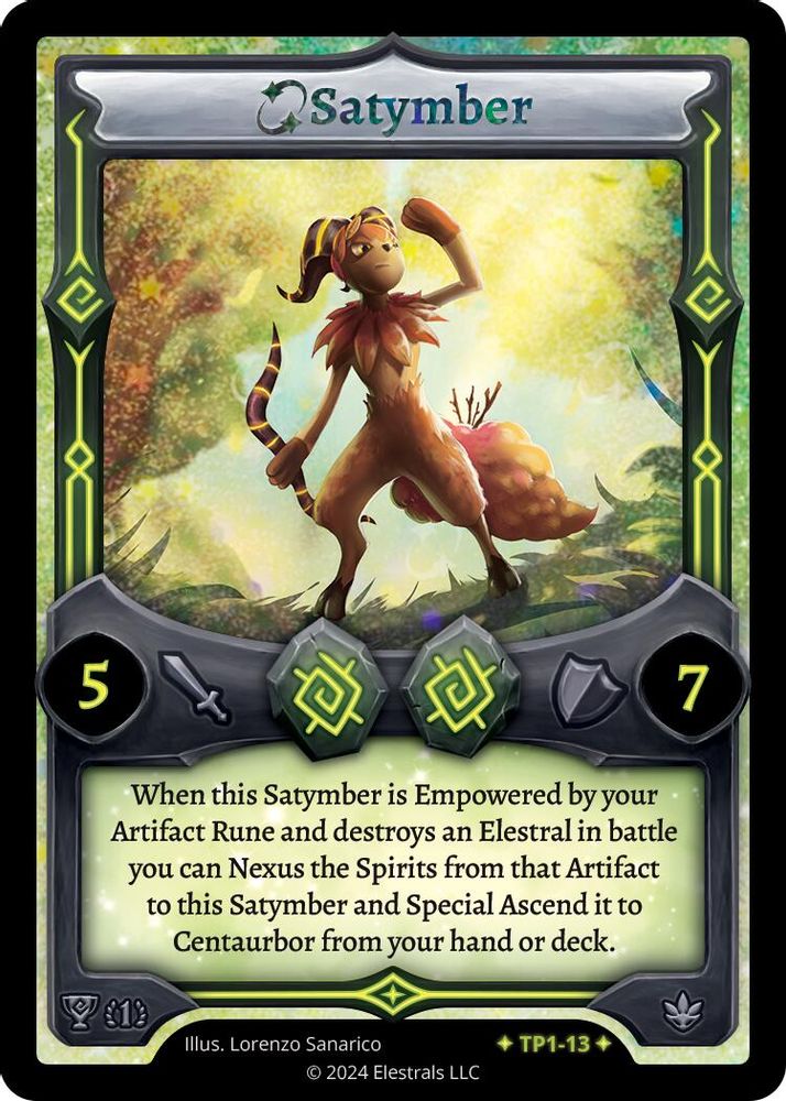 Satymber, Holo, front
