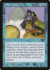 Three Wishes, Visions