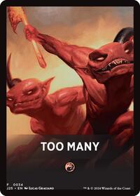 Too Many Theme Card, Foundations Jumpstart