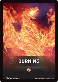 Burning Theme Card, Foundations Jumpstart