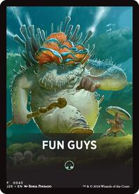 Fun Guys Theme Card, Foundations Jumpstart